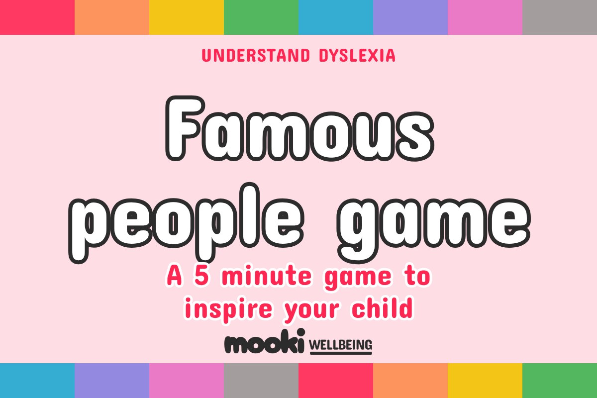 Famous people with dyslexia, play 5 minute game