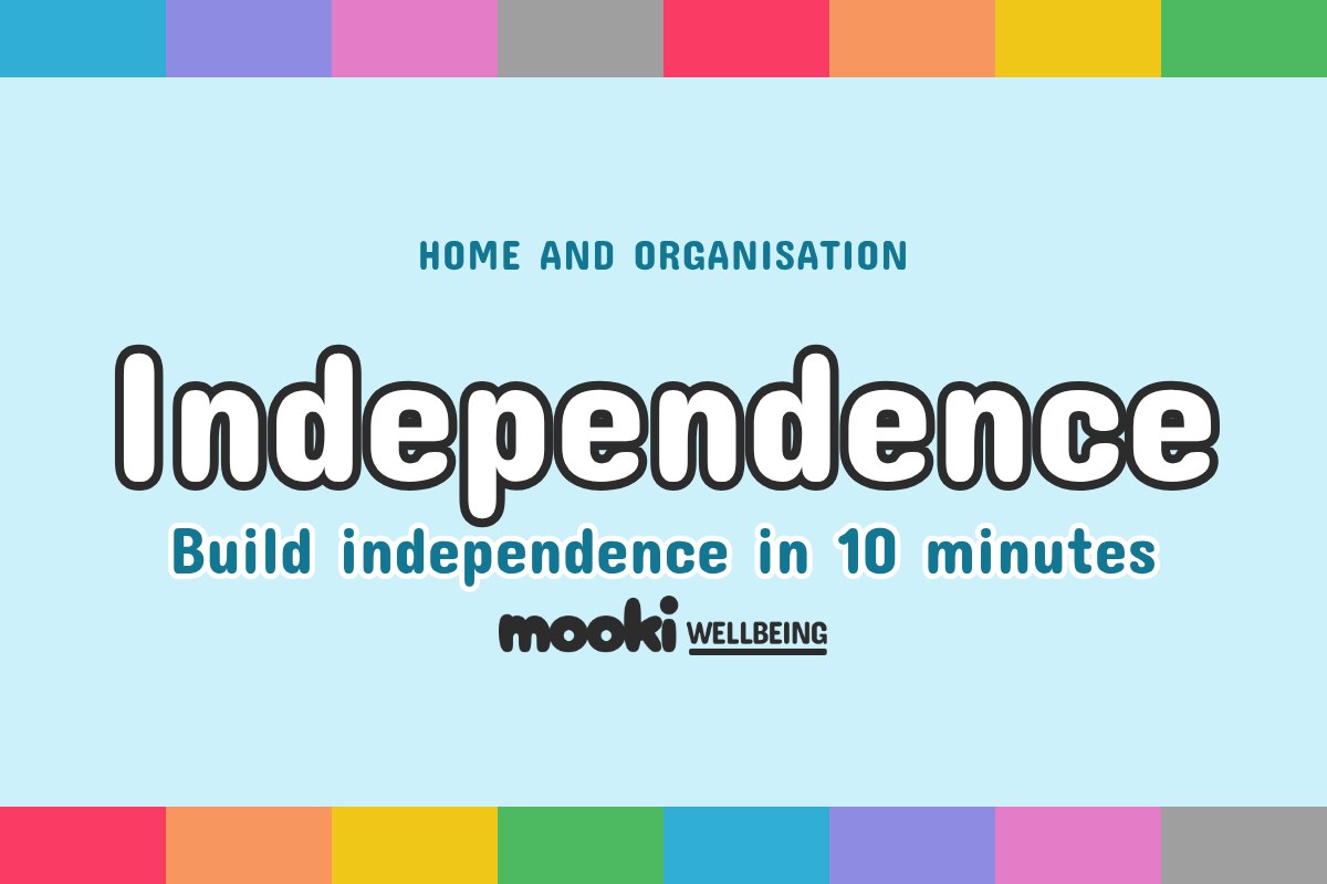Build independence in 10 minutes course, help dyslexic kids