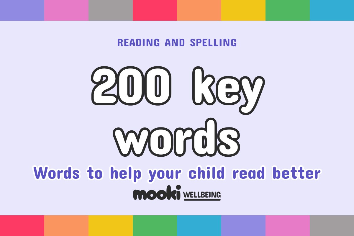 Word lists for dyslexic children: sounds, syllables and rhymes