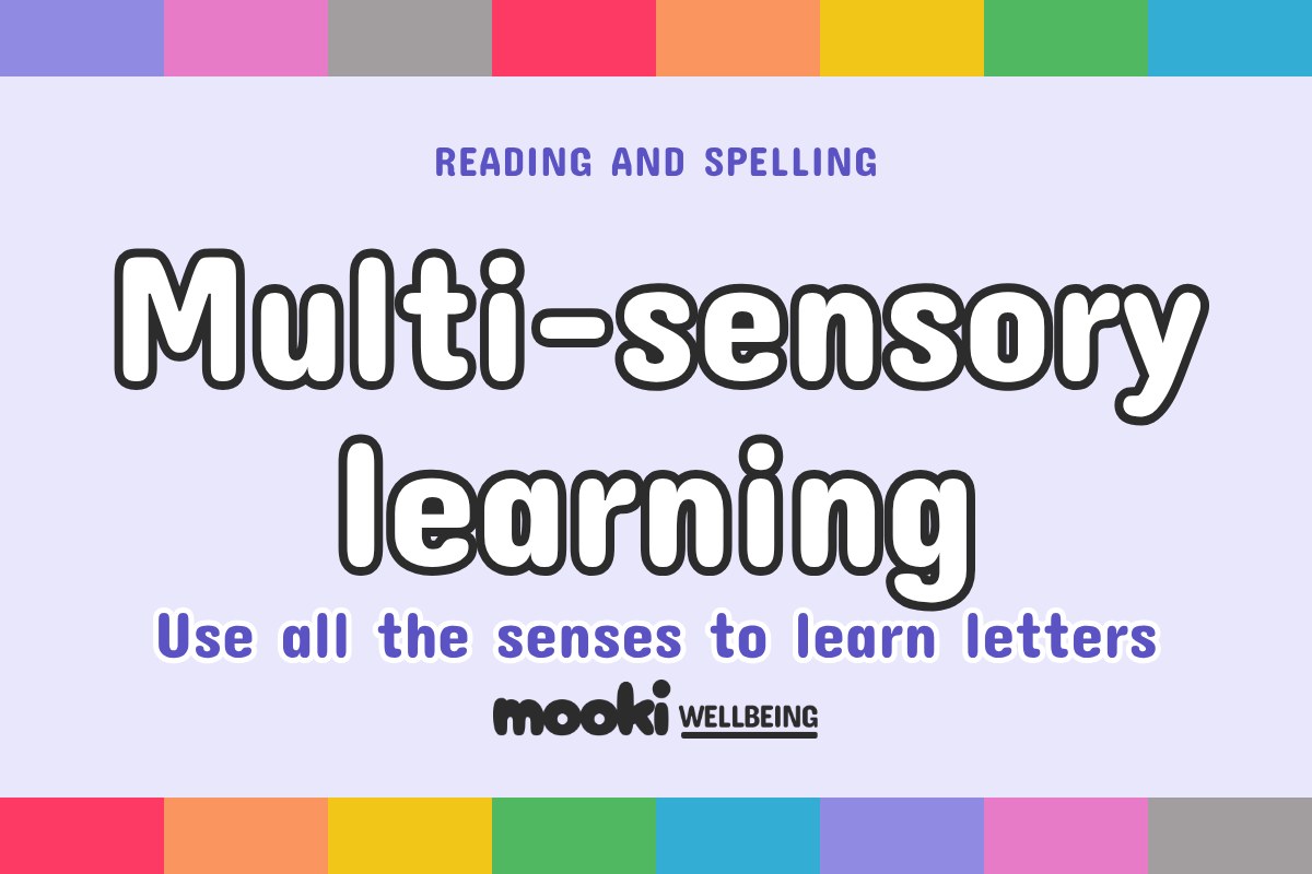 Dyslexia friendly multi sensory learning, kids ages 4-8+