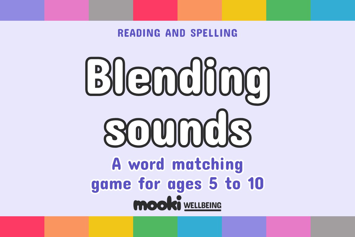 Word matching game for dyslexic kids, ages 5-10+
