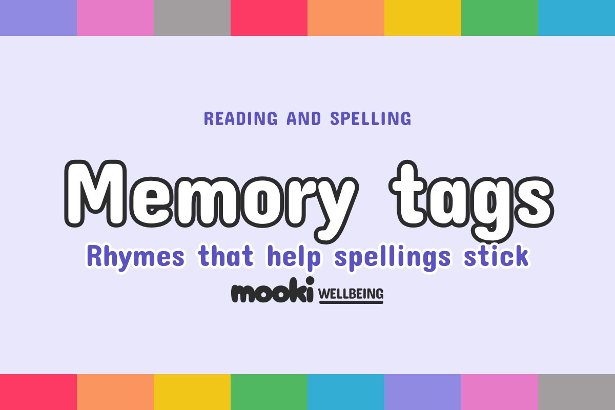 Using rhymes to help dyslexic children aged 6-10 spell