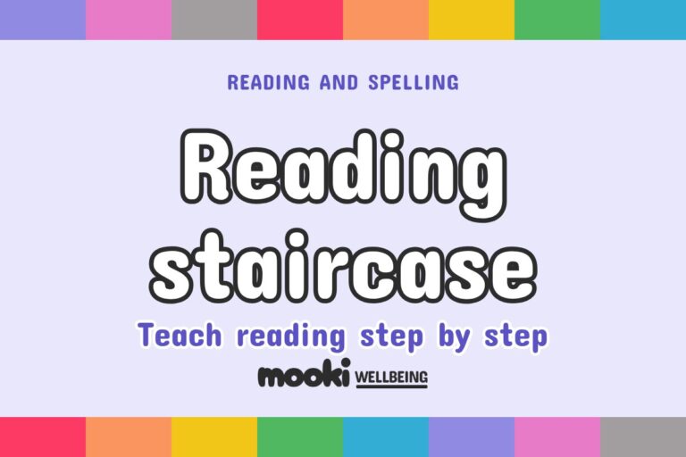 Reading staircase: Teach reading step by step