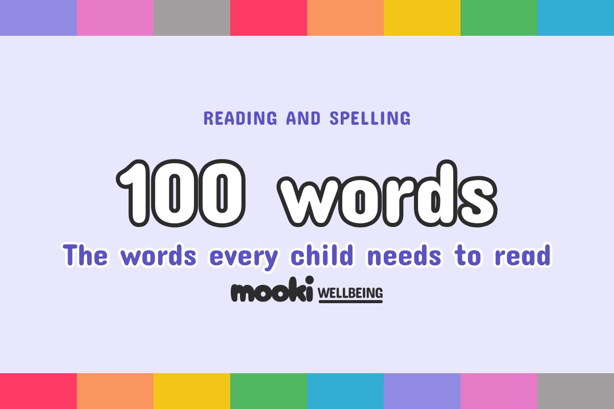 100 words every dyslexic child needs to learn (full list)