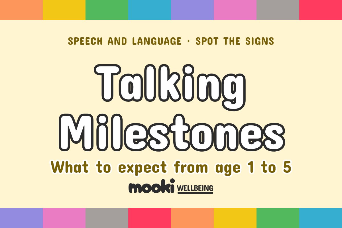 Speech and Language Development Chart: Ages 1 to 5